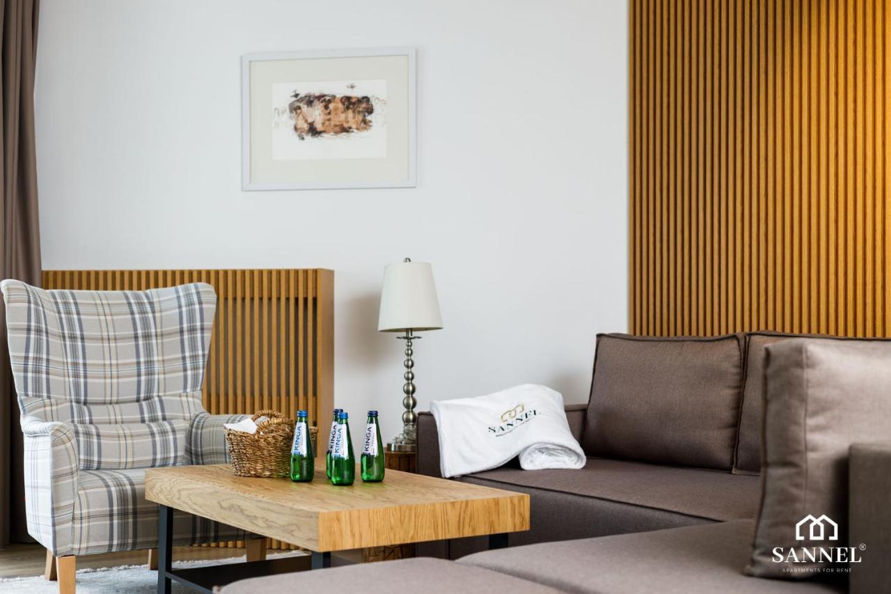 Apartament Golden Sand Z Dostepem Do Basenow,Jacuzzi,Strefy Saun- Pinea Apartments Pobierowo-Sannel Apartments For Rent Ngoại thất bức ảnh