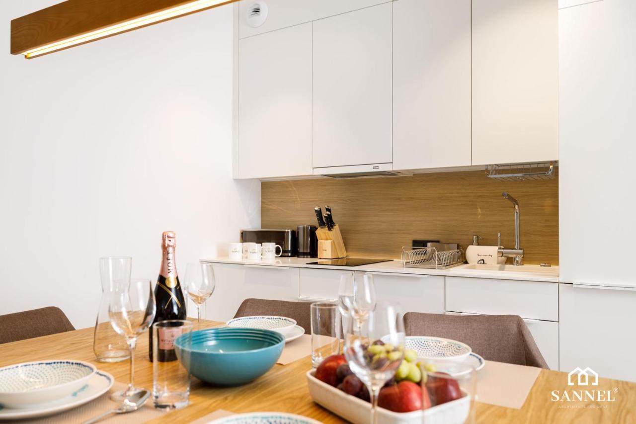 Apartament Golden Sand Z Dostepem Do Basenow,Jacuzzi,Strefy Saun- Pinea Apartments Pobierowo-Sannel Apartments For Rent Ngoại thất bức ảnh