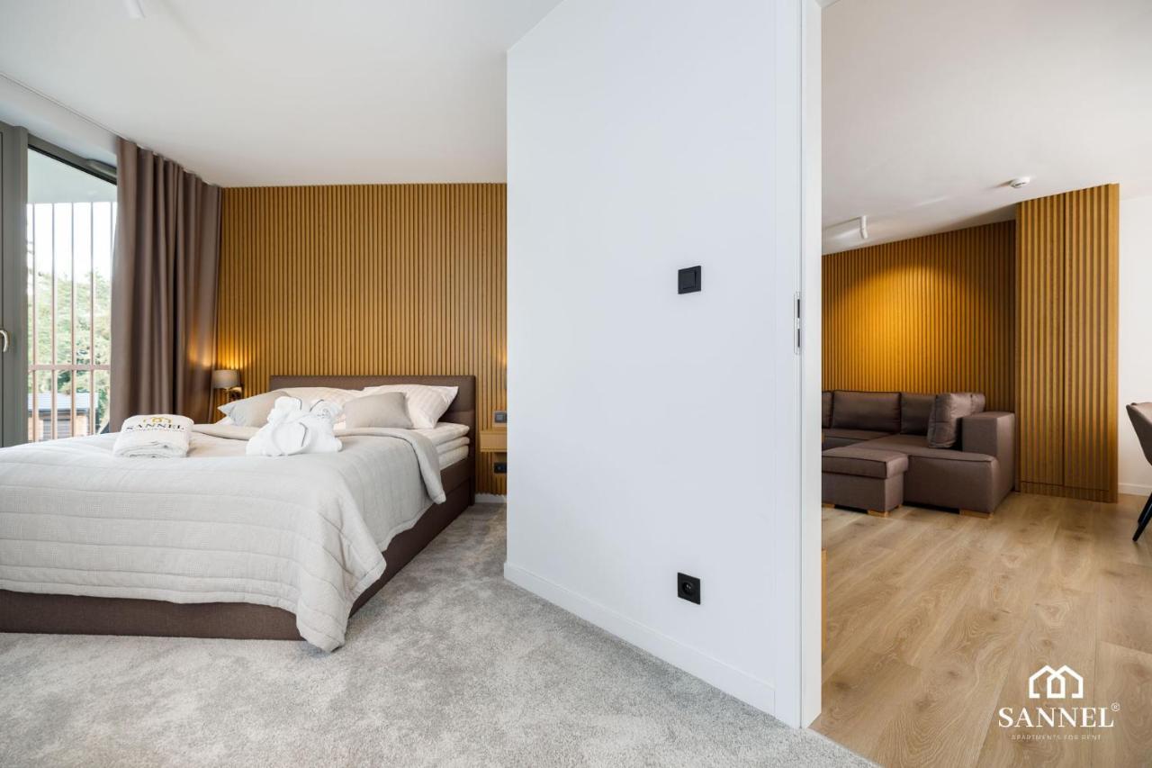 Apartament Golden Sand Z Dostepem Do Basenow,Jacuzzi,Strefy Saun- Pinea Apartments Pobierowo-Sannel Apartments For Rent Ngoại thất bức ảnh